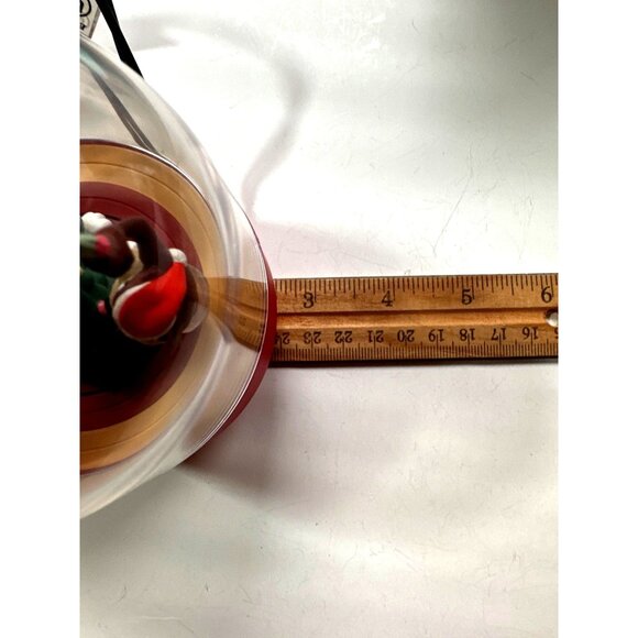 1997 Hallmark Keepsake Ornament Taz Looney Tunes Christmas Light Motion Vintage - Picture 8 of 11